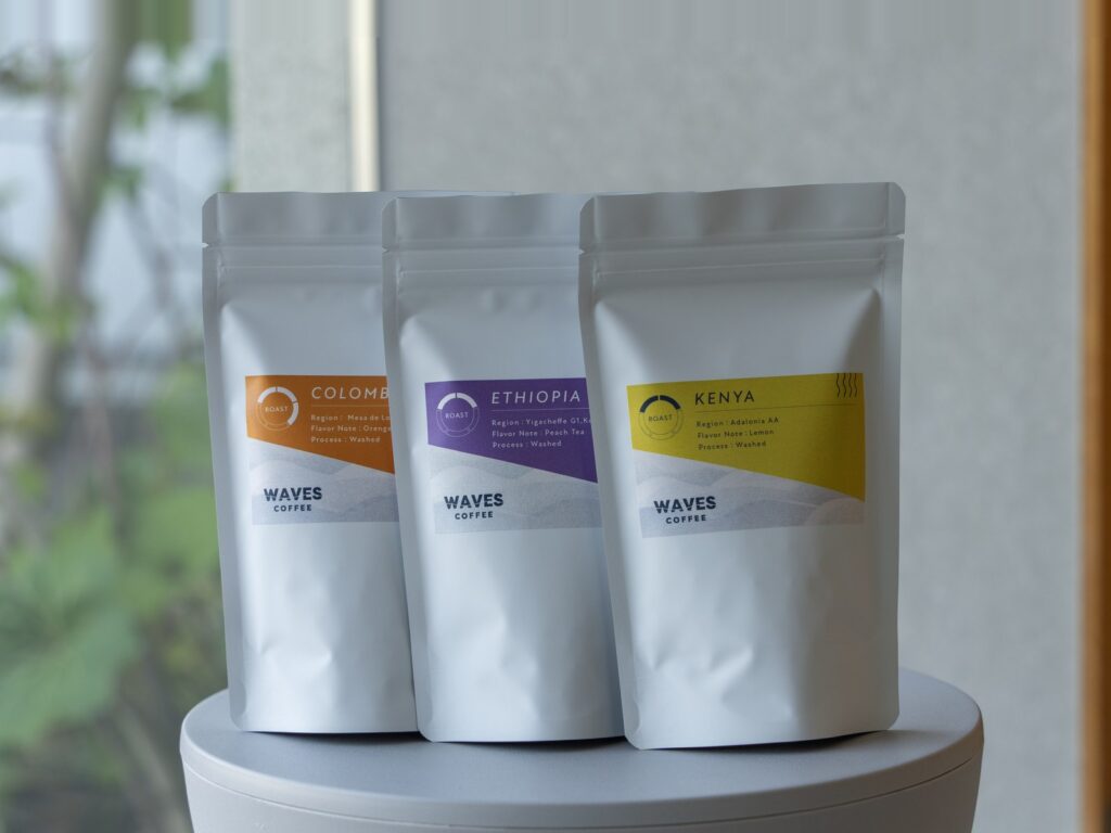 やわらかな浅煎り・中煎りコーヒー定期便 100g×3種